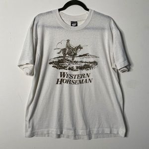 Western Horseman Shirt – White – S